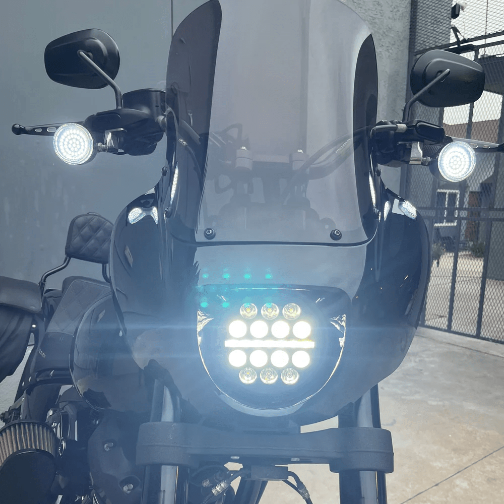 Eagle Light's LED Headlight Kit for 2018 and Newer Harley Davidson Sof