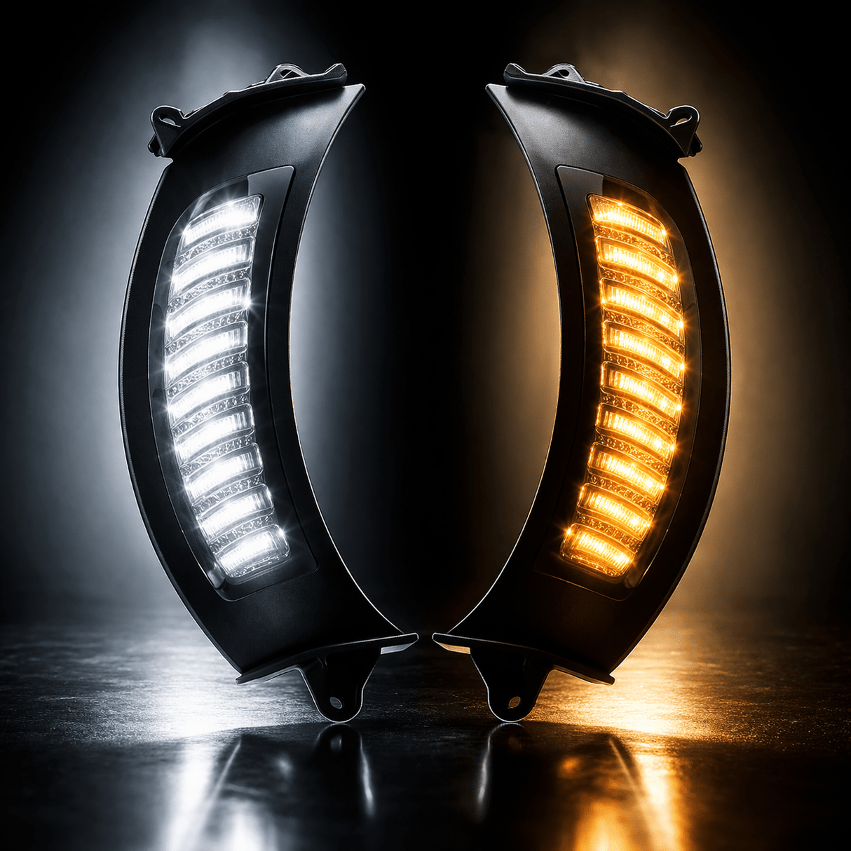 Eagle Lights LED Projection Headlight for Harley-Davidson 2015 - 2025 Road Glide with Vent Insert Light Combo Kit