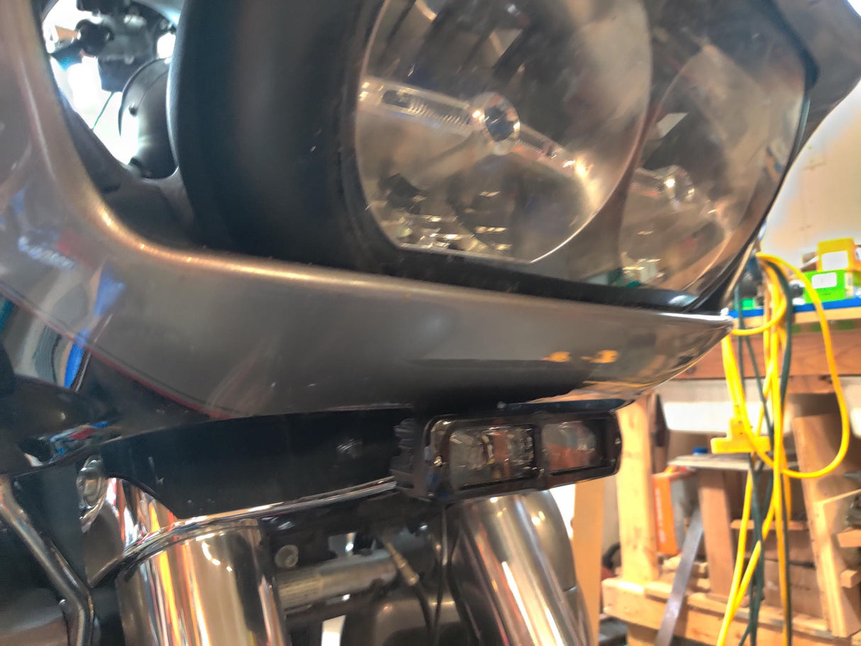 Eagle Lights 6" Generation II LED Projection Light Bar with Plug and Harness for 2015- Current Harley-Davidson® Road Glide Models