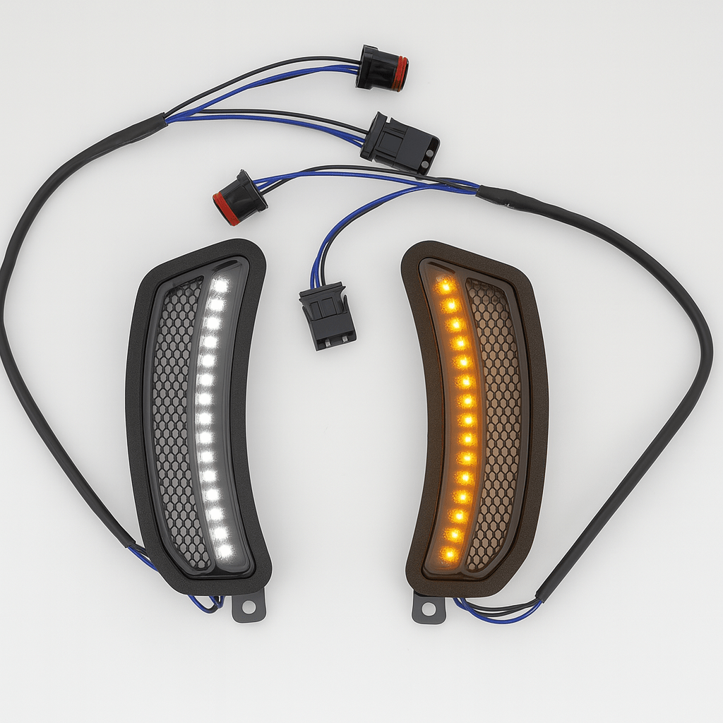 Eagle Lights Midnight Edition Vent Insert LED Running Lights and