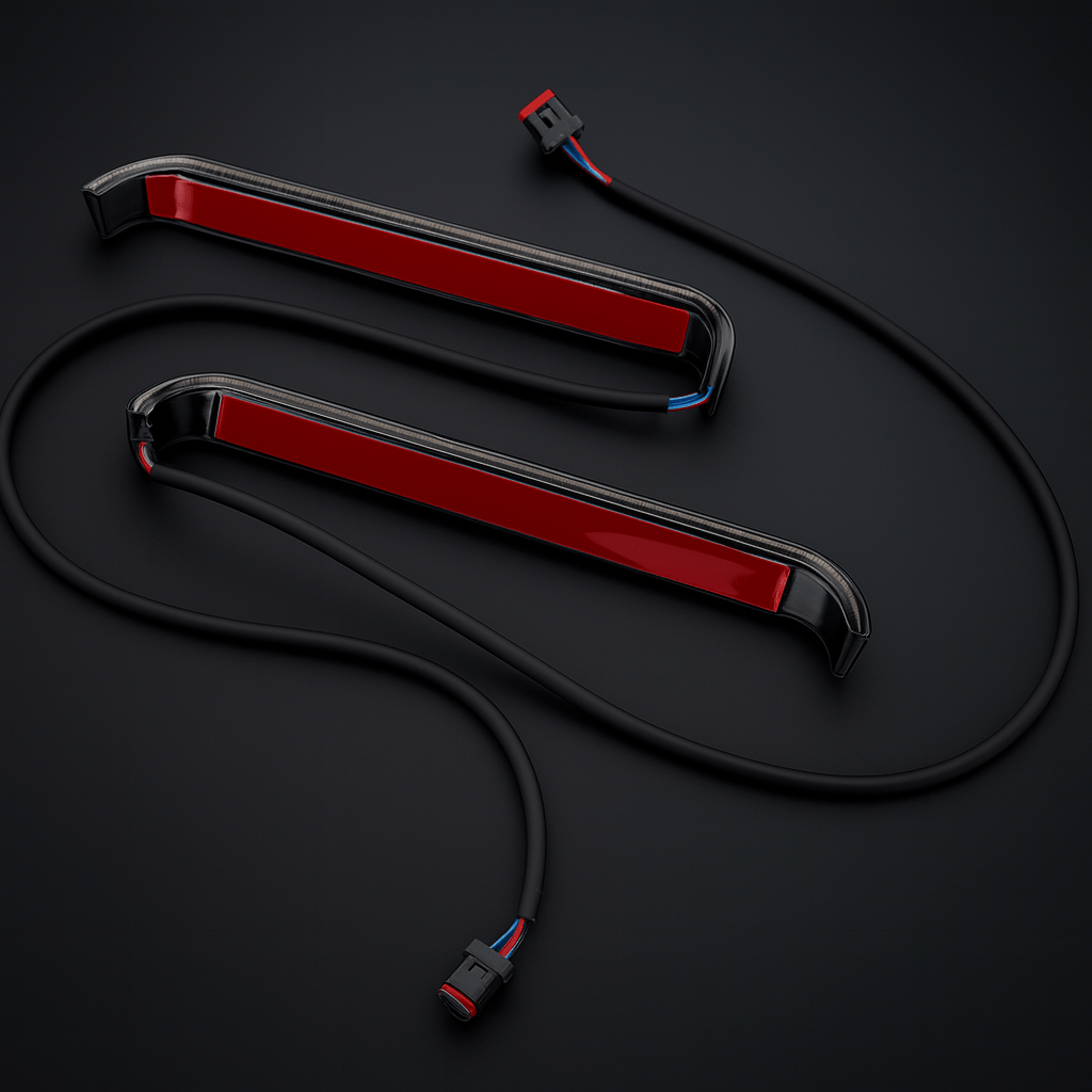 Eagle Lights Low Profile Saddlebag LED Tail Lights with Turn Signals, Running Lights and Brake Lights for 2023.5 to Current Harley-Davidson® Touring and CVO Models