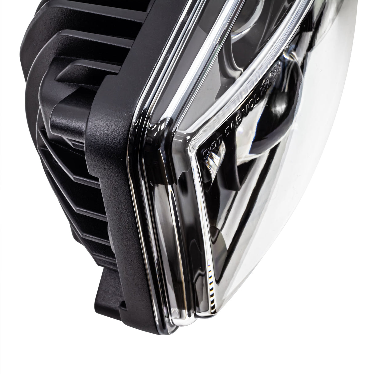 Eagle Lights Black 4 x 6 LED Headlights - Four Pack (Two High Beam / Two Low Beam)