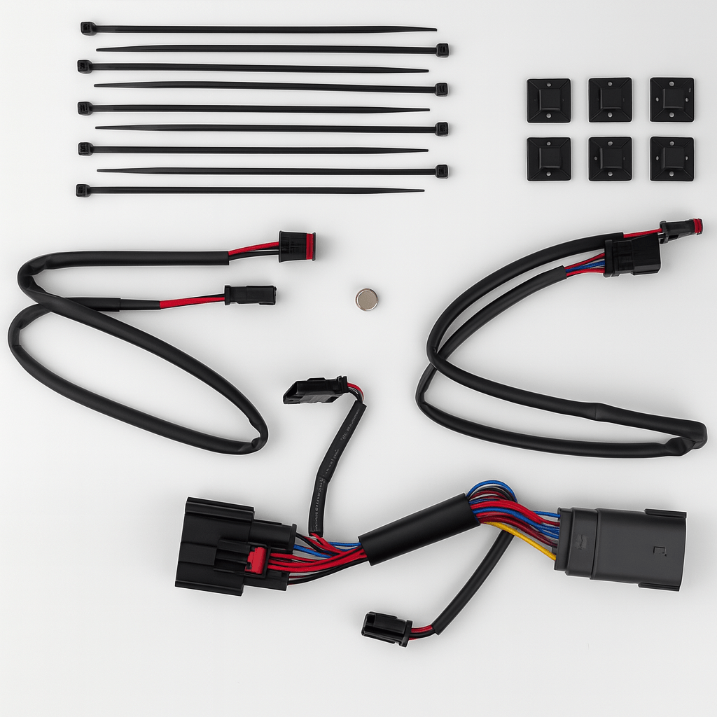 Eagle Lights Low Profile Saddlebag LED Tail Lights with Turn Signals, Running Lights and Brake Lights for 2023.5 to Current Harley-Davidson® Touring and CVO Models