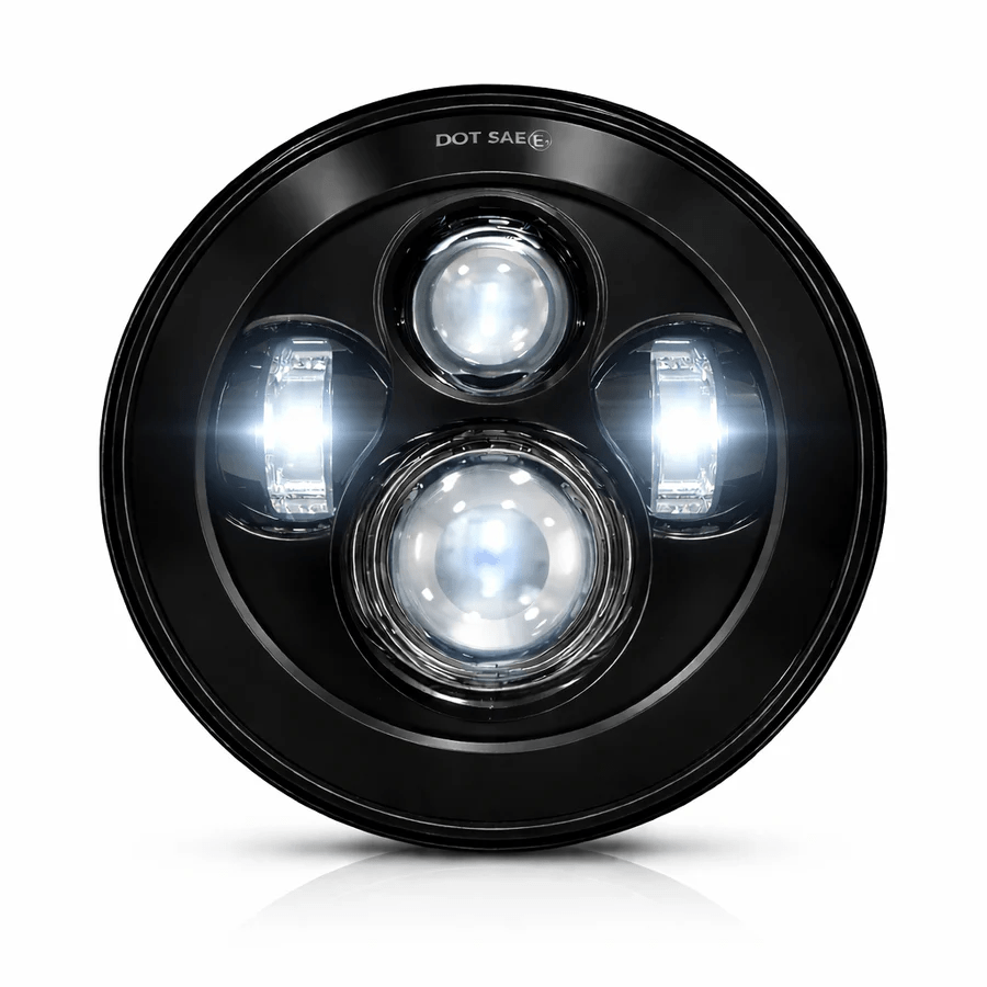 Eagle Lights 7" Round LED Headlight kit for Street Glide, Electra Glide and Harley-Davidson® Models with Radios