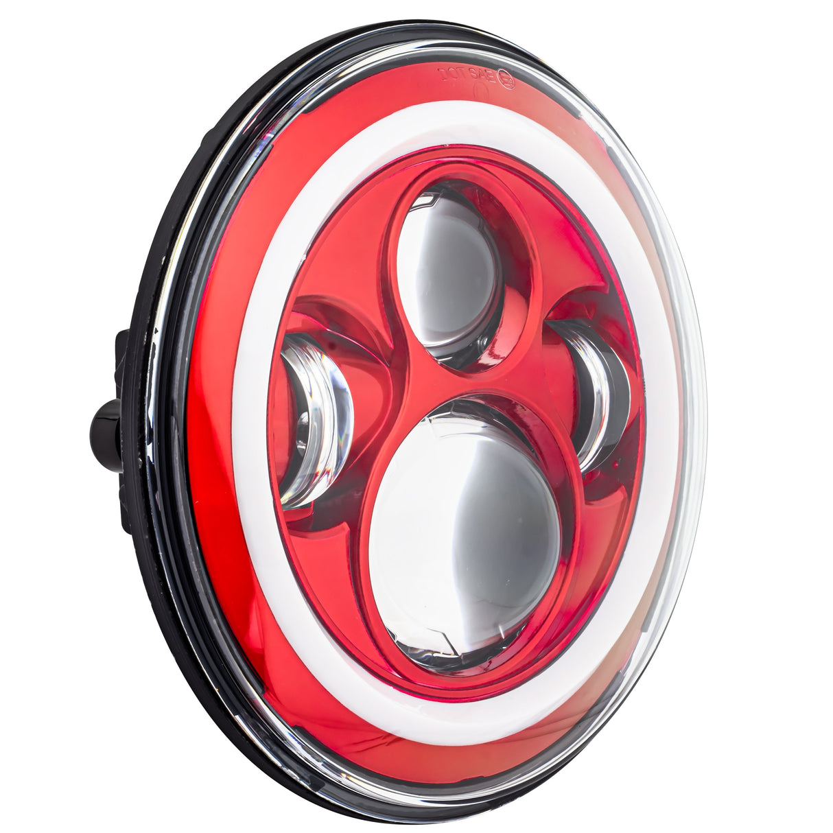 Eagle Lights 7" LED Headlight and 4.5" LED Passing Light Kit for Harley-Davidson® and Indian® Motorcycles - Color Matched / Generation I