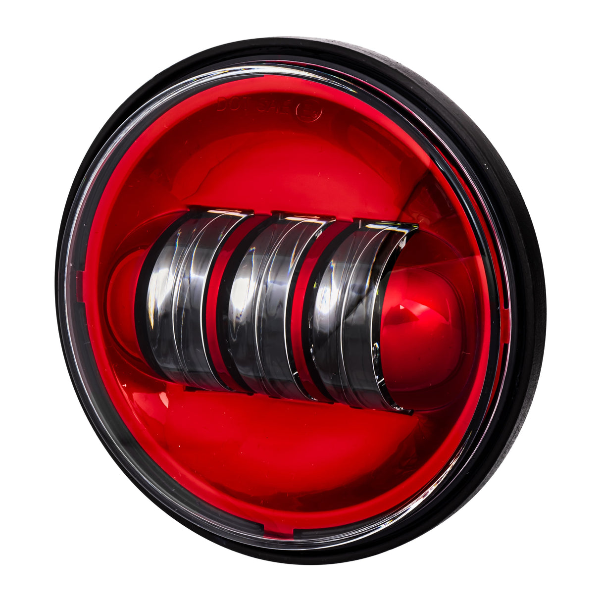 Eagle Lights Color Matched 4.5" LED Passing / Spot Lights - Generation I / Red