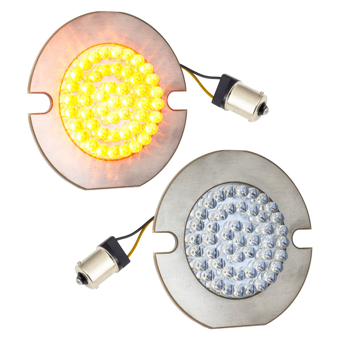 Eagle Lights 3 1/4" Rear LED Turn Signal Kit For Harley-Davidson® Motorcycles - Generation I / Amber