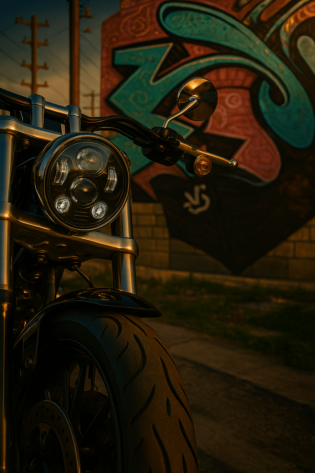 Eagle Lights 5 3/4" LED Headlight Kit for Harley-Davidson® and Indian® Motorcycles - Generation III