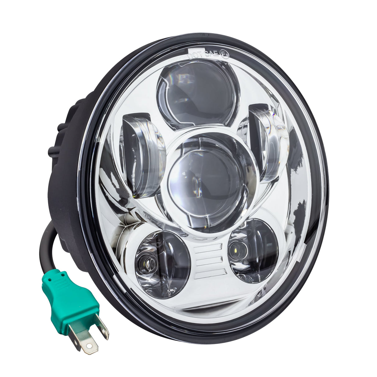 Eagle Lights 5 3/4" LED Headlight Kit for Harley-Davidson® and Indian® Motorcycles - Generation III