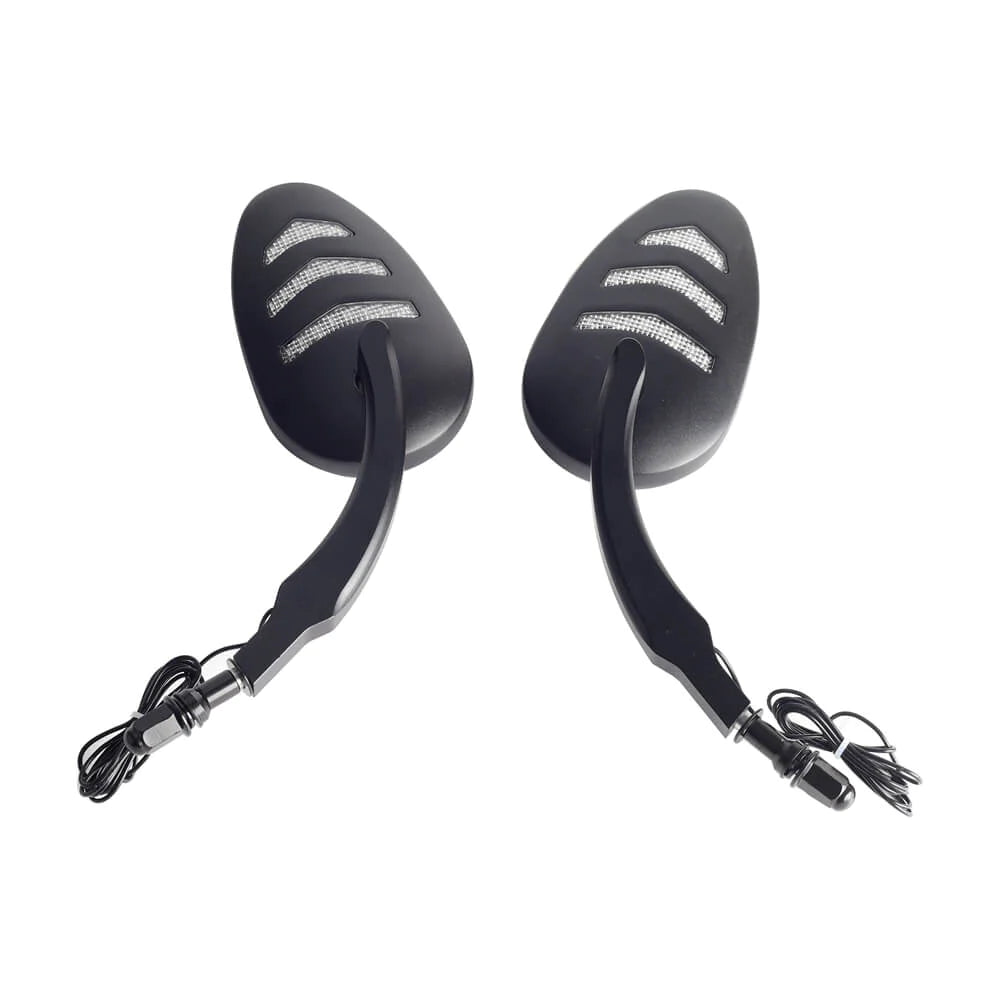 Eagle Lights SIGNALSIGHT LED Mirror with Turn Signals for Harley-Davidson® Softail, Dyna and Touring Models - Pair