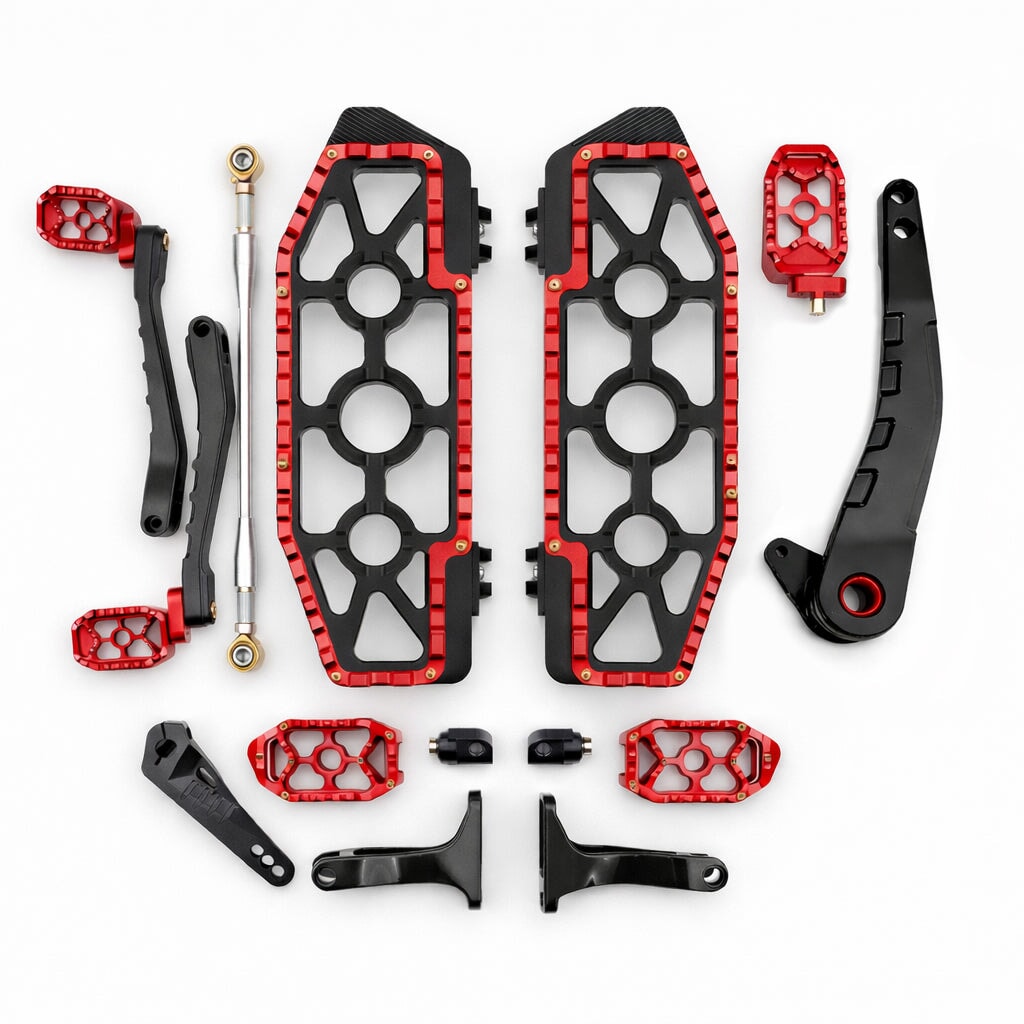 Eagle Lights REDLINE MX Floorboard and Pedal Kit for 2014 - 2026 Harley-Davidson® Touring Models