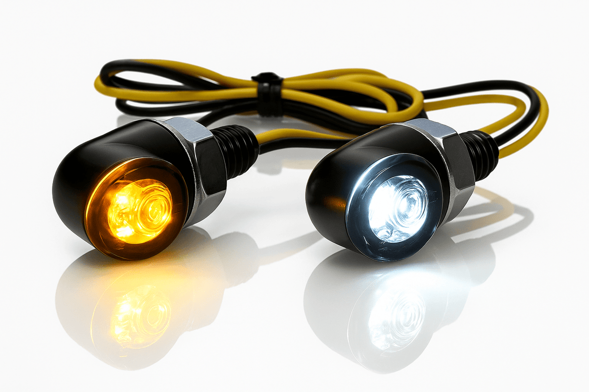 Eagle Lights Generation II Mini Bullet Front LED Turn Signal Lights - Running Light and Turn Signal