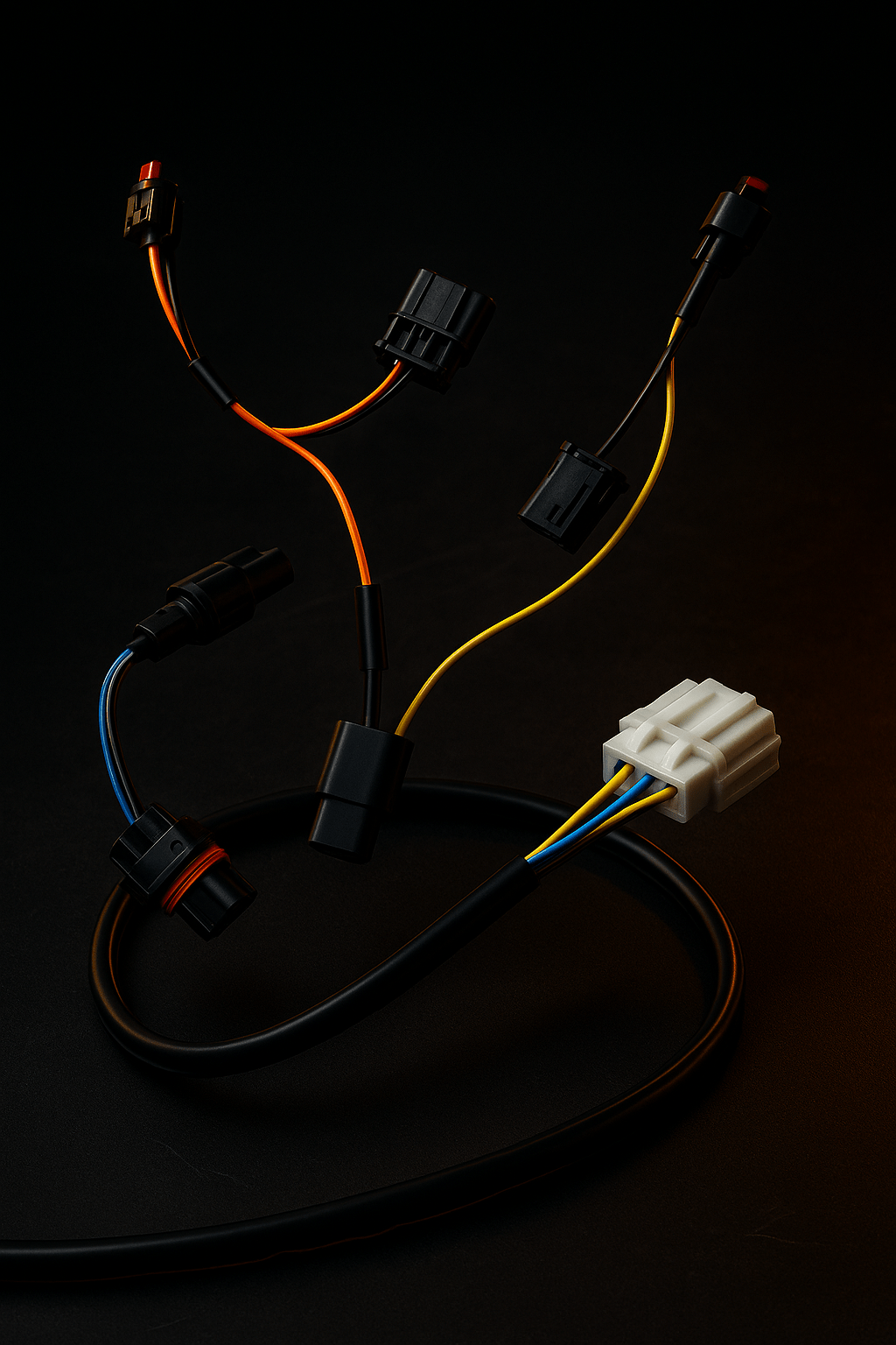 Eagle Lights Rear Lighting Harness with Turn Signal Plugs for 2018 - 2024 Harley-Davidson® Low Rider