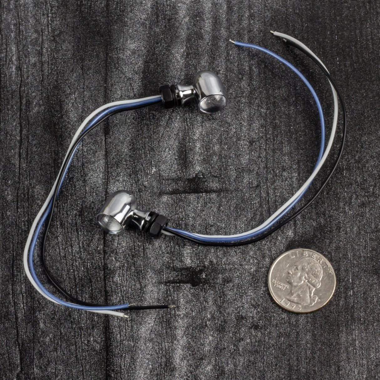 Eagle Lights Mini Bullet Front LED Running Lights / Turn Signals with Rear LED Brake /Turn Signal and Running Light Kit (4 Lights Included)