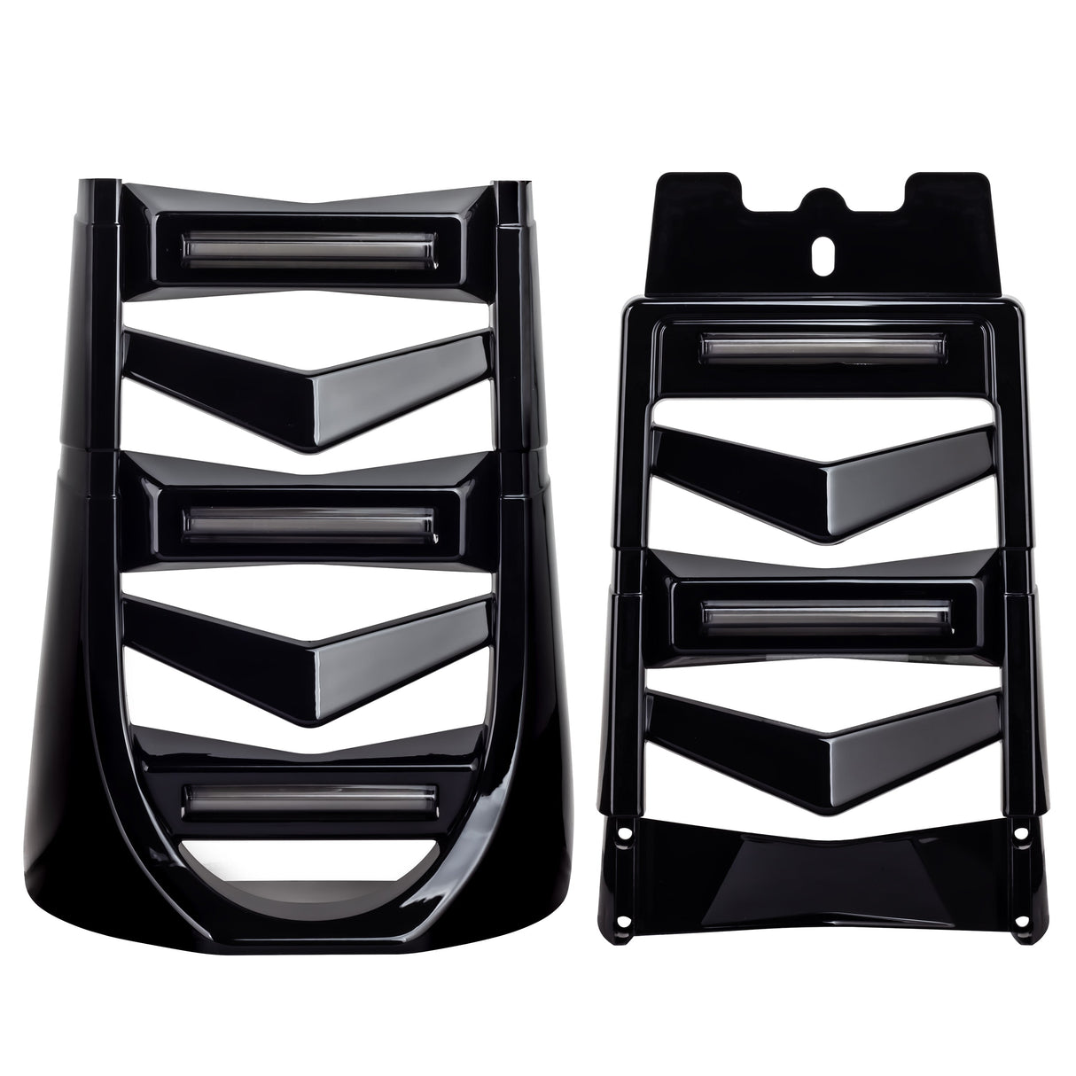 Eagle Lights LUMENSHIELD Chin Spoiler / Radiator Guard with LED Light Bars for 2018+ Harley-Davidson® Softail Models