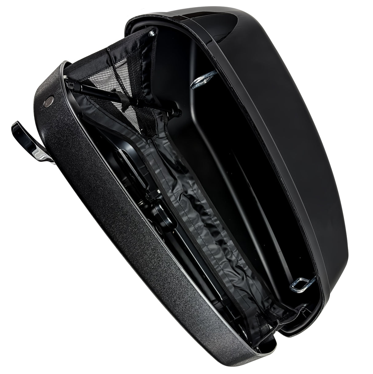 Eagle Lights Midnight Edition Saddlebags for 2022 - 2025 Low Rider S - Easy Bolt On Installation