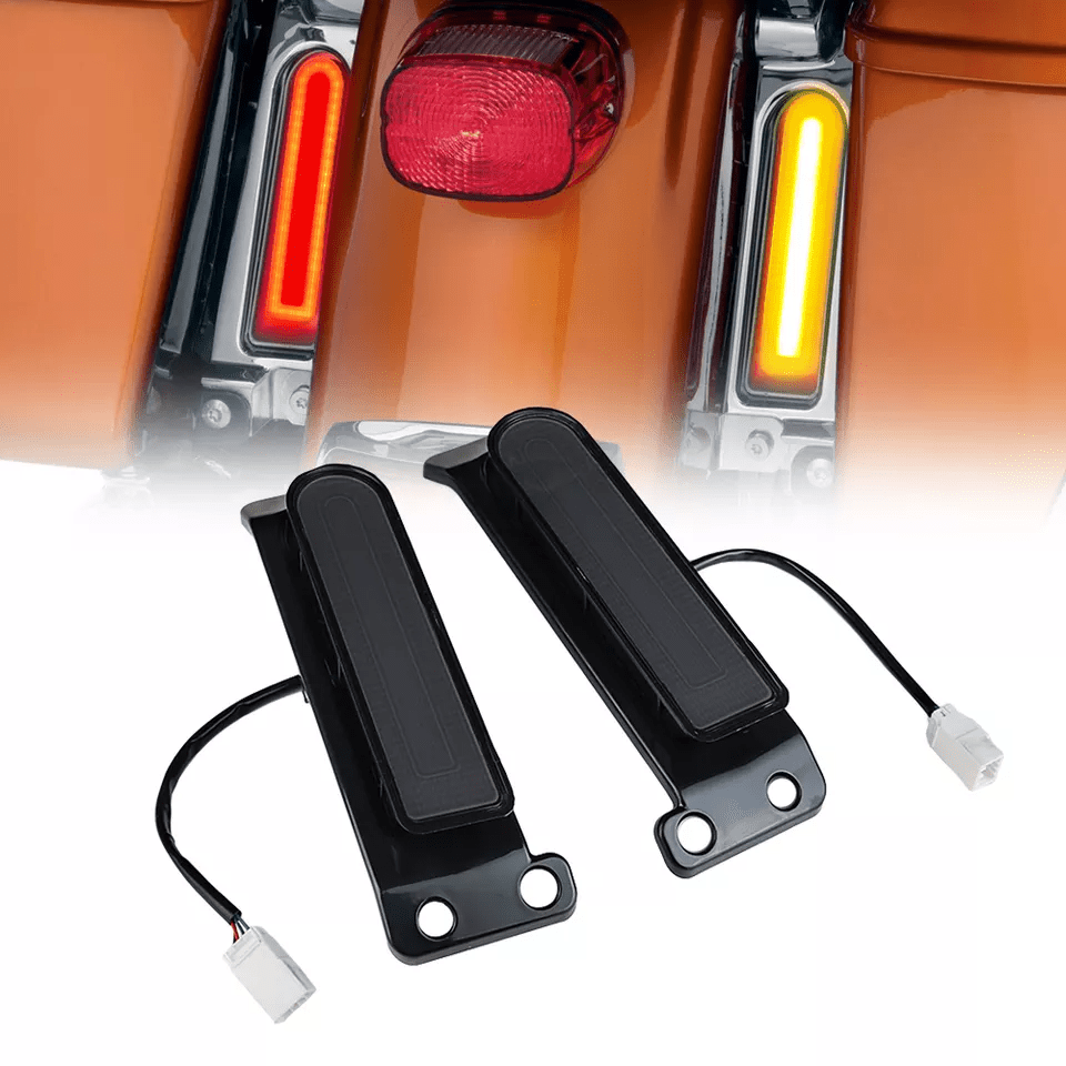 Eagle Lights Saddlebag HALOS Running, Brake and Turn Filler Lights for Harley-Davidson® Motorcycles