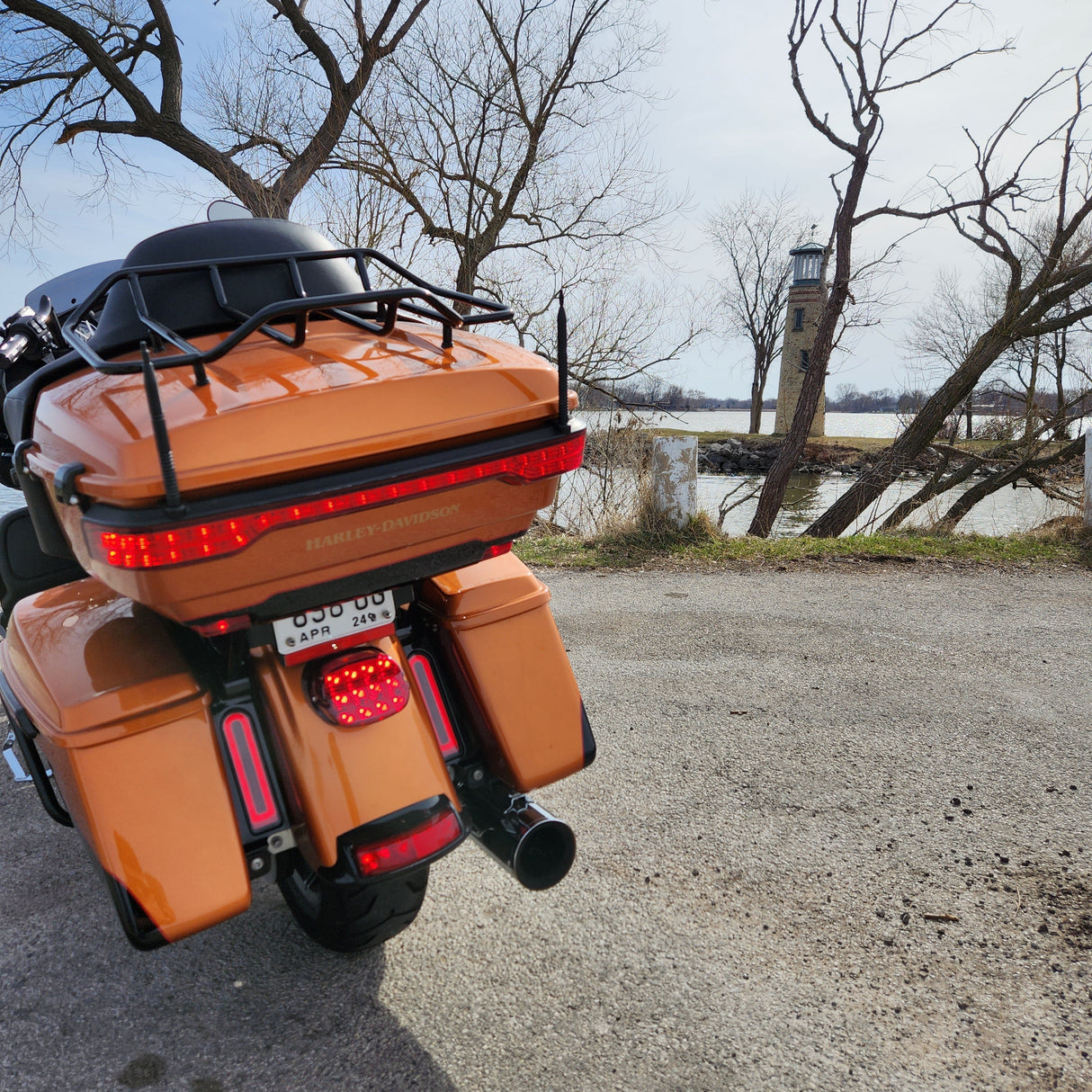 Eagle Lights Saddlebag HALOS Running, Brake and Turn Filler Lights for Harley-Davidson® Motorcycles