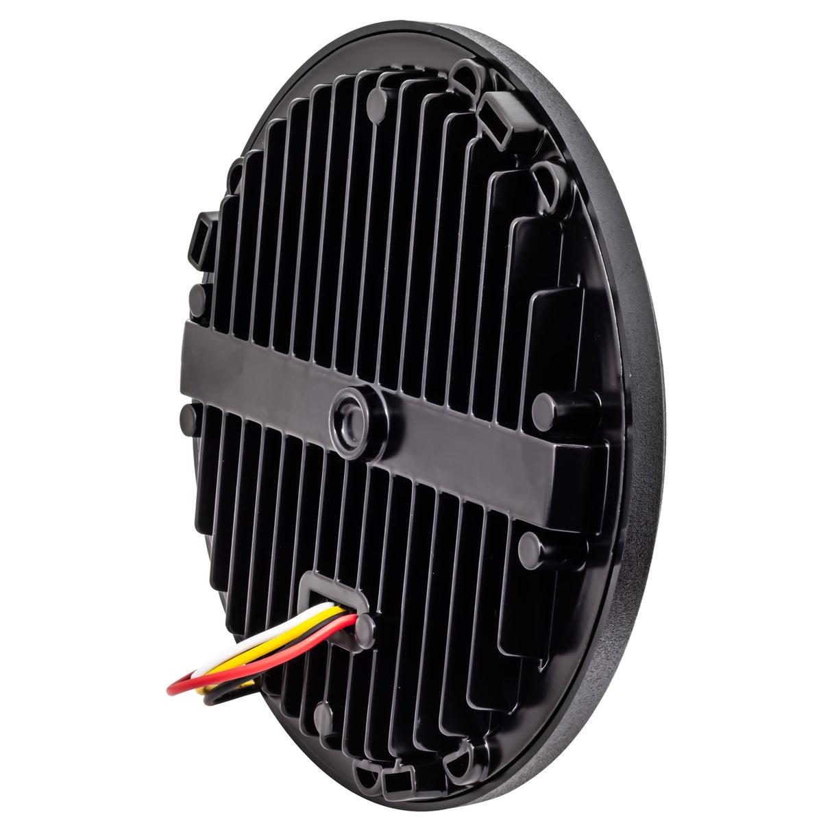 Eagle Lights 7" SLIM LINE Multi LED Projection Headlight - Black - Fits All 7" Harley-Davidson® and Indian® Headlight Buckets