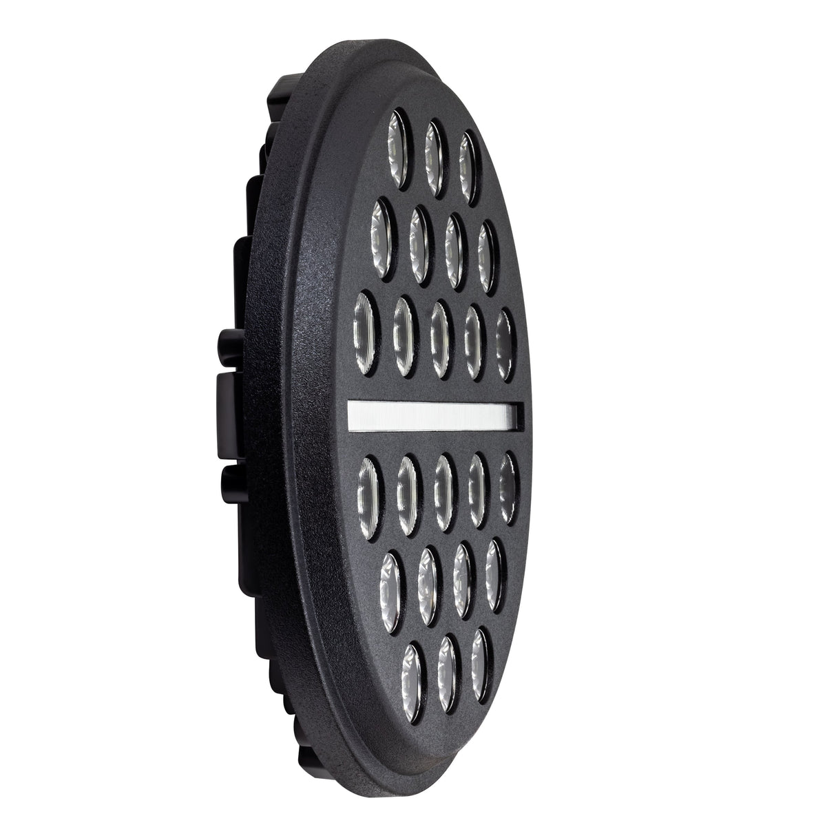 Eagle Lights 7" SLIM LINE Multi LED Projection Headlight - Black - Fits All 7" Harley-Davidson® and Indian® Headlight Buckets