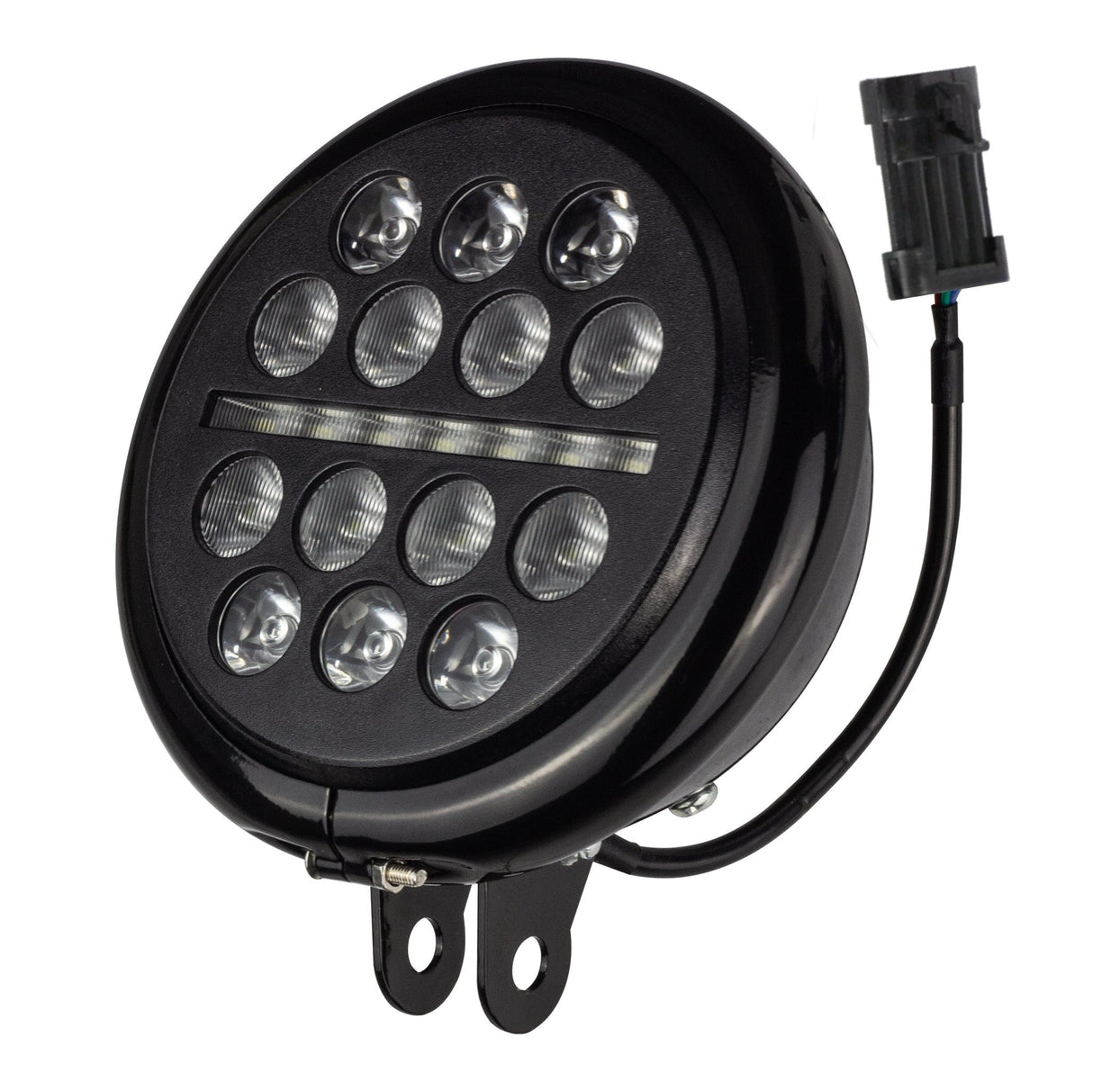 Eagle Lights 5 3/4" LED Headlight Kit for 2018 and Newer Harley-Davidson® Street Bob, Low Rider, and Softail Standard