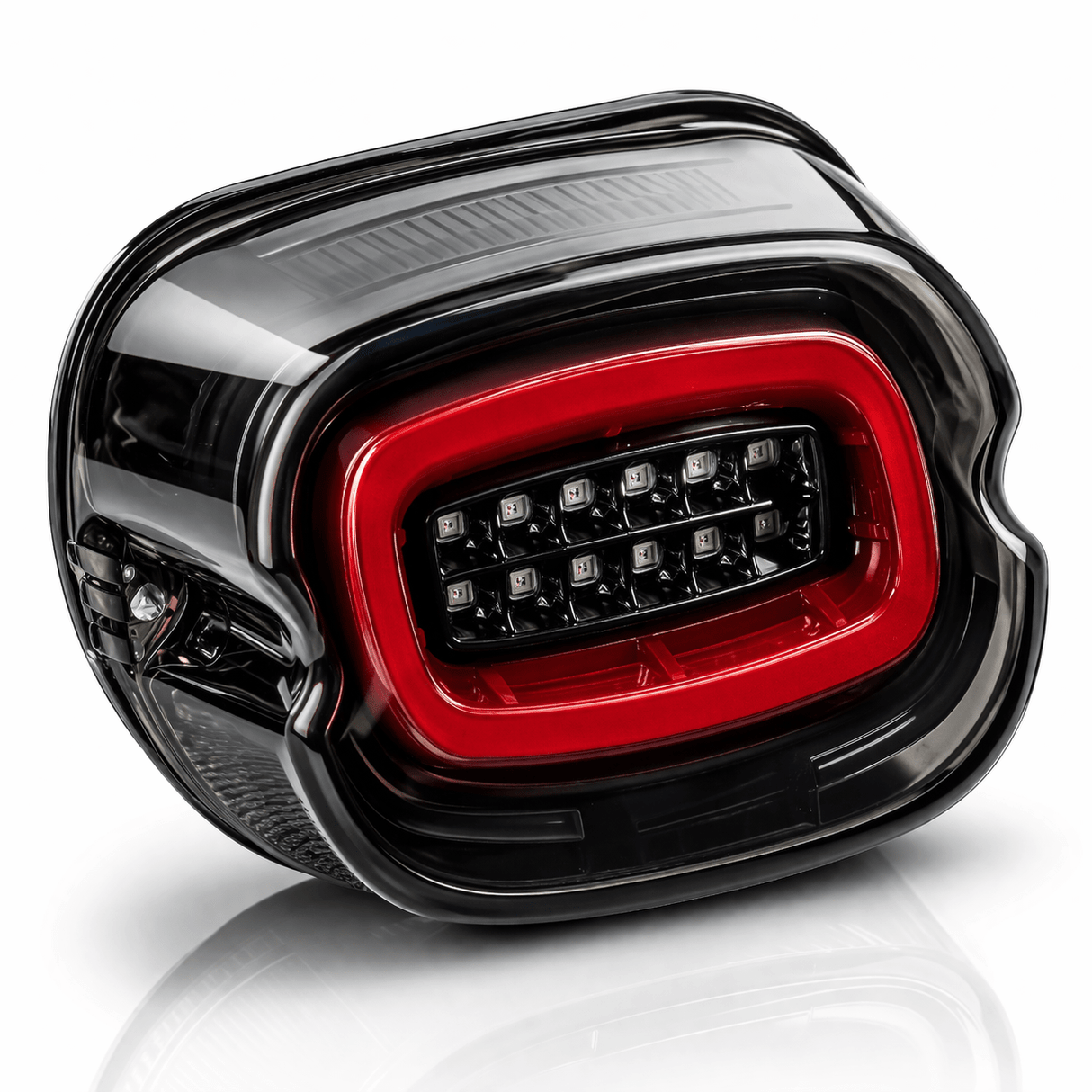 Eagle Lights HALOS Layback LED Tail Light with Turn Signals for Harley-Davidson® Motorcycles