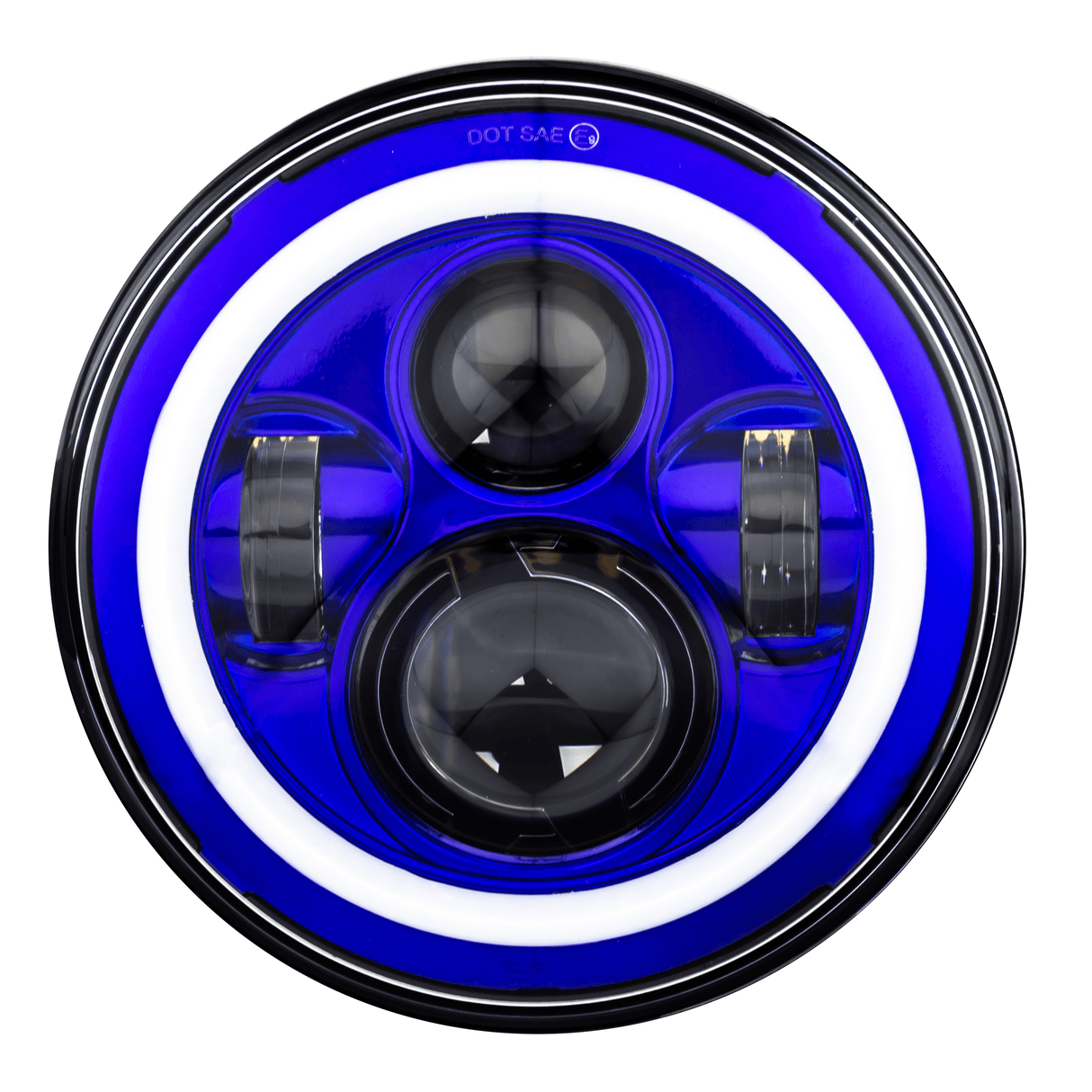 Eagle Lights 7" LED Headlight Kit for Harley-Davidson® and Indian® Motorcycles - Color Matched / Generation I