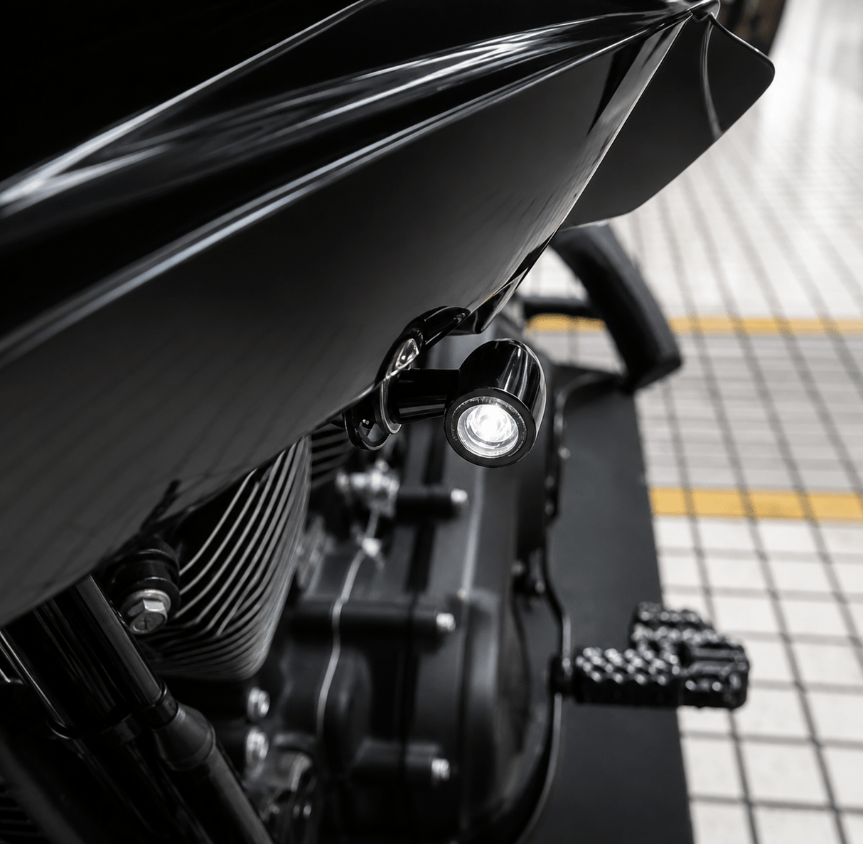 Eagle Lights BULLETBEAM Front LED Turn Signals with Running Lights for Low Rider ST