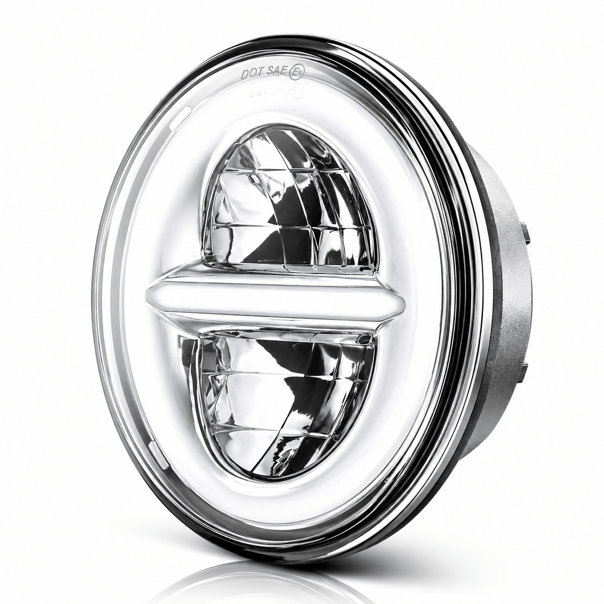 Eagle Lights Infinity Beam Series 5-3/4" Round LED Headlight for Harley-Davidson® and Indian® Motorcycles