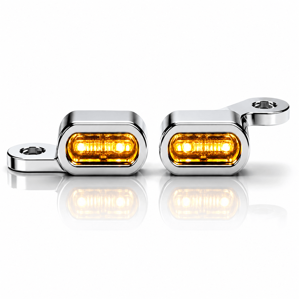 Eagle Lights SLIM LINE Front LED Turn Signals for Harley-Davidson®, Honda, Yamaha and Triumph Motorcycles