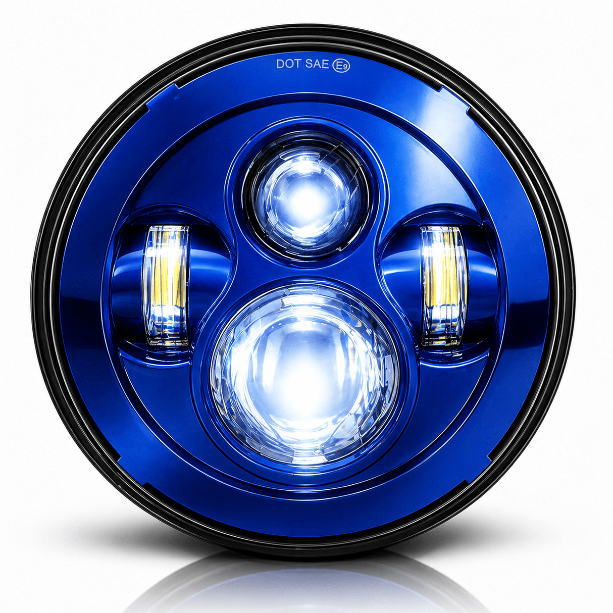 Eagle Lights 7" LED Headlight Kit for Harley-Davidson® and Indian® Motorcycles - Color Matched / Generation I