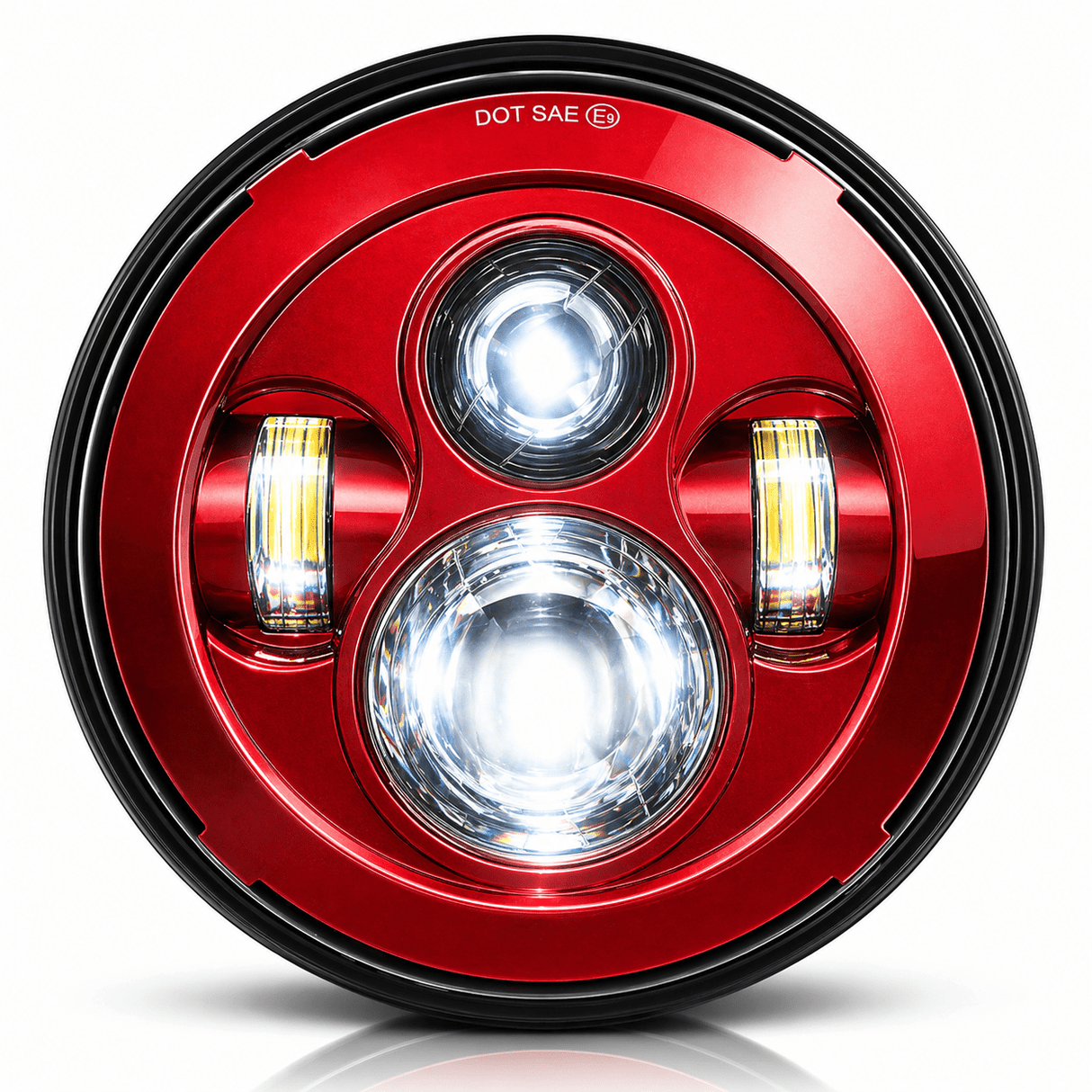 Eagle Lights 7" LED Headlight Kit for Harley-Davidson® and Indian® Motorcycles - Color Matched / Generation I
