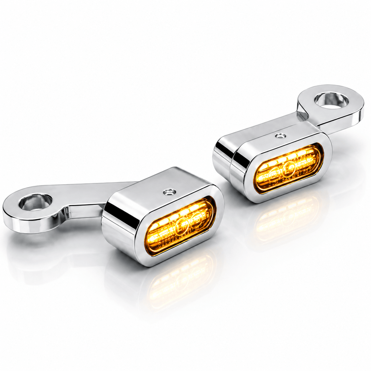 Eagle Lights SLIM LINE Front LED Turn Signals for Harley-Davidson®, Honda, Yamaha and Triumph Motorcycles