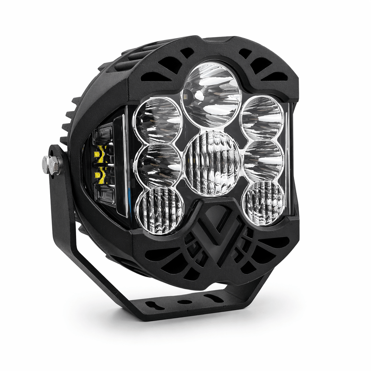 Eagle Lights Apex Pro™ Universal LED Headlight / Auxiliary Light – High-Output Performance Driving Light, Wide Beam, Rugged Off-Road & On-Road Use