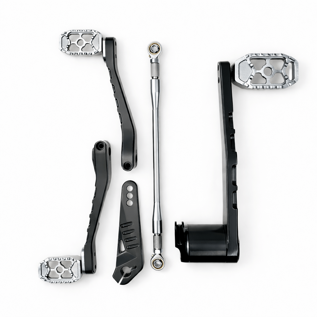Eagle Lights REDLINE MX Heel Toe Shifter & Brake Pedal Kit for 2014 - 2026 Harley-Davidson® Touring Models