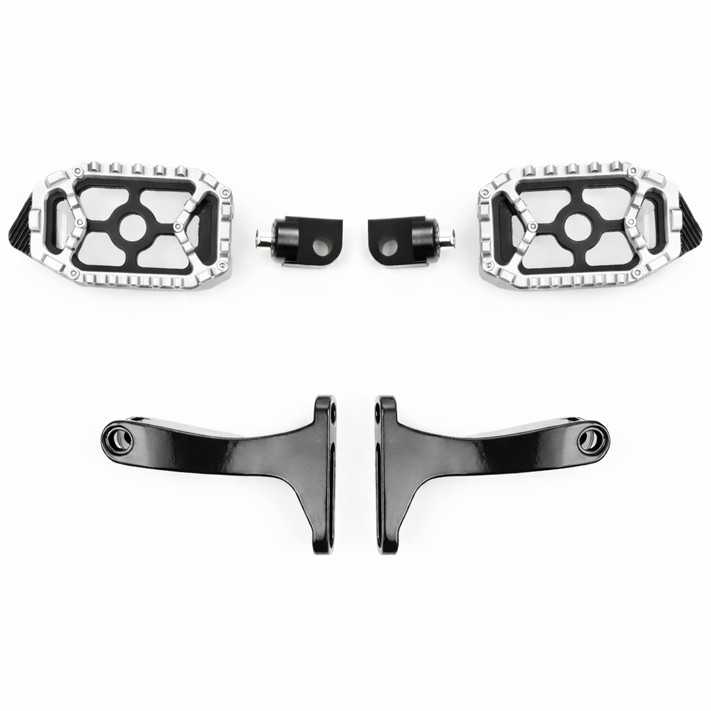 Eagle Lights REDLINE MX Passenger Floorboards for 1993 - 2026 Harley-Davidson® Touring Models