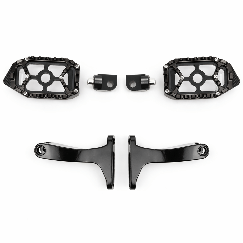 Eagle Lights REDLINE MX Passenger Floorboards for 1993 - 2026 Harley-Davidson® Touring Models