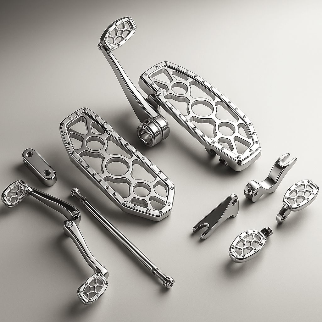 Eagle Lights REDLINE MX Floorboard and Pedal Kit for 2014 - 2025 Harley-Davidson® Touring Models