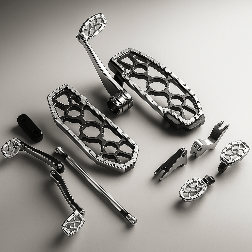 Eagle Lights REDLINE MX Floorboard and Pedal Kit for 2014 - 2025 Harley-Davidson® Touring Models