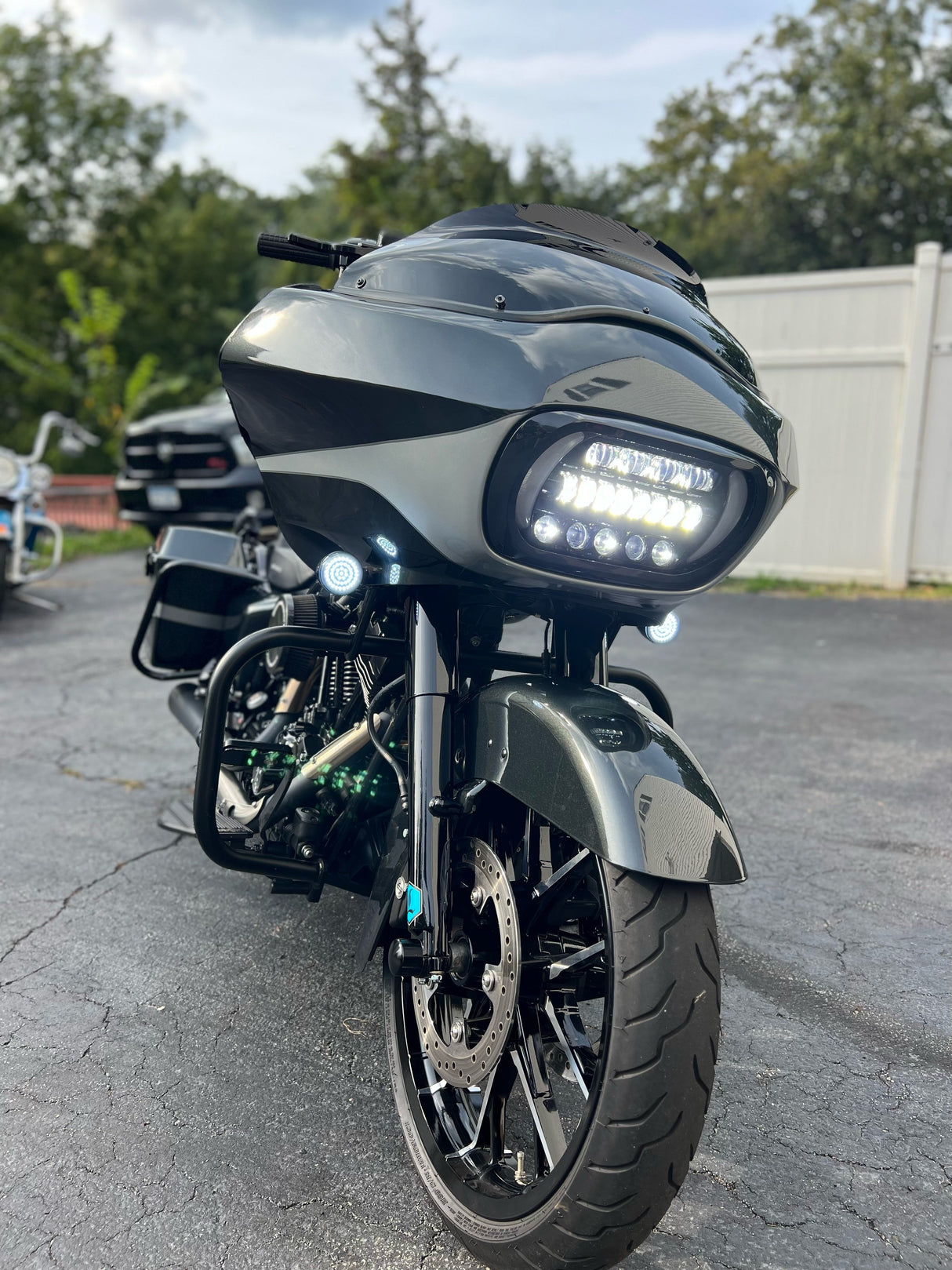 Eagle Lights Generation II LED Projection Headlight for 2004 - 2013 Harley-Davidson® Road Glide