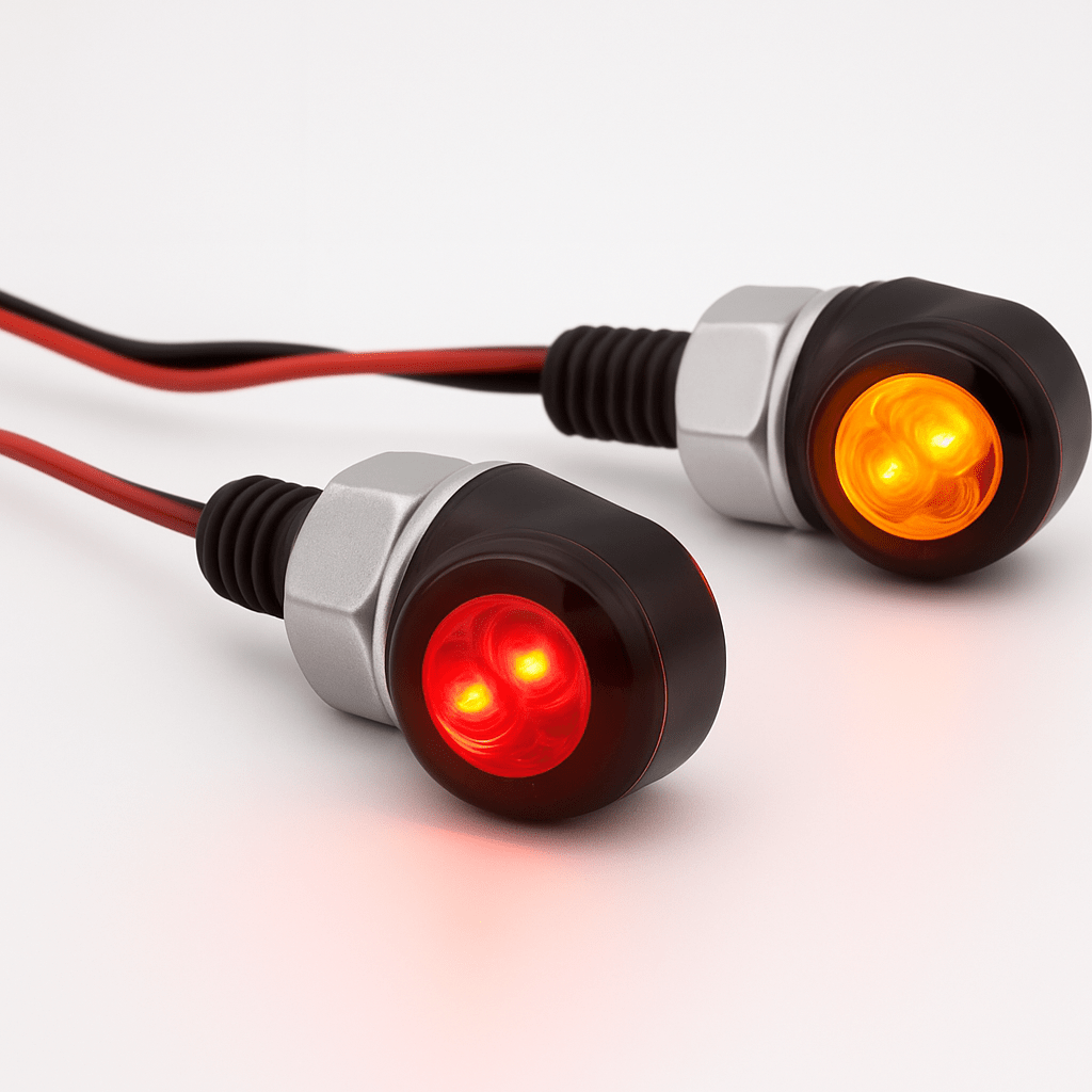Eagle Lights Generation II Mini Bullet Rear LED Brake and Turn Signal Lights - (2 Lights Included)