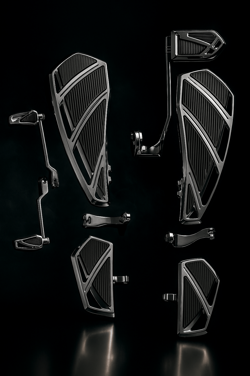 Eagle Lights IRONGRIP Floorboards for 2014 - 2025 Harley-Davidson® Touring Models