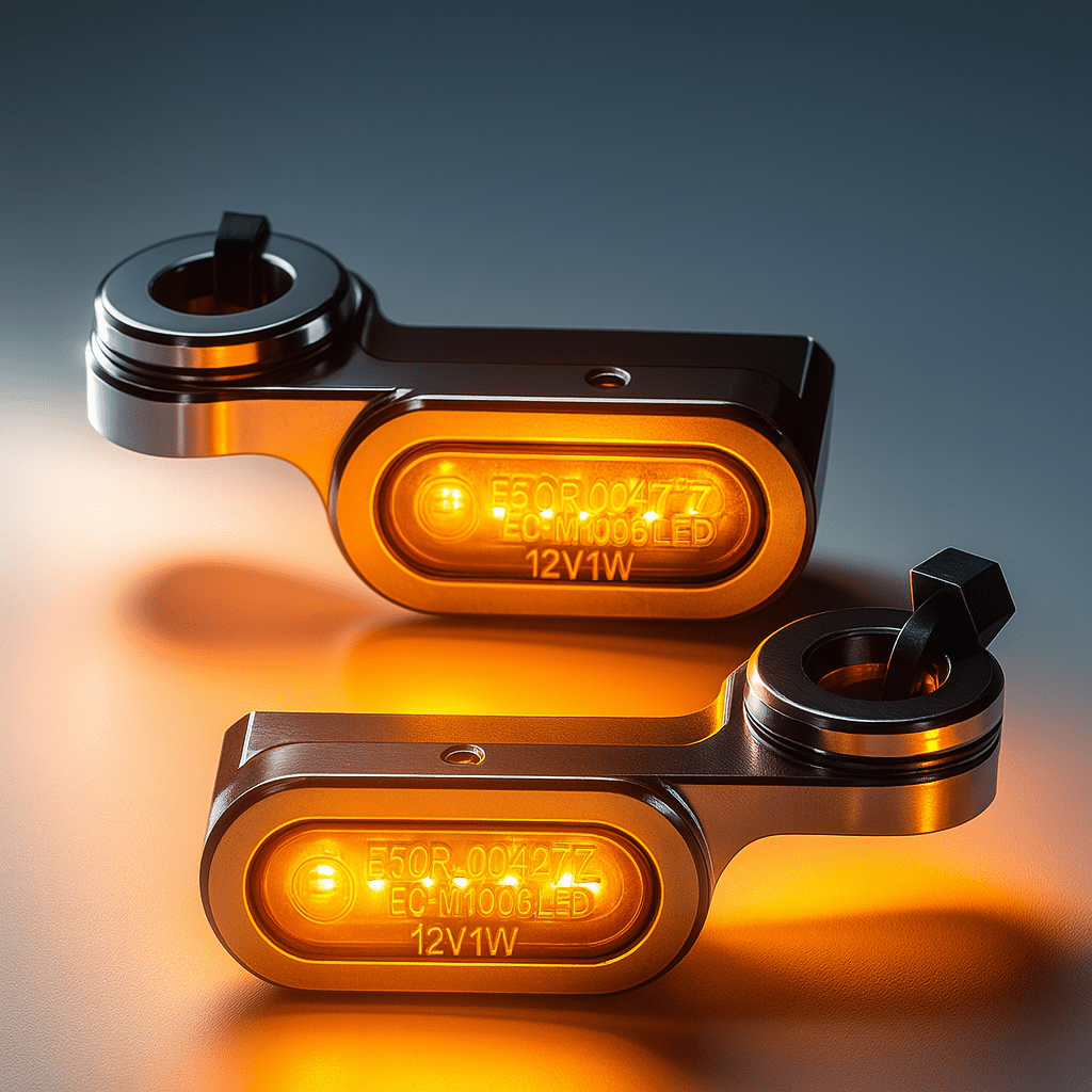 Eagle Lights SLIM LINE Front LED Turn Signals for Harley-Davidson