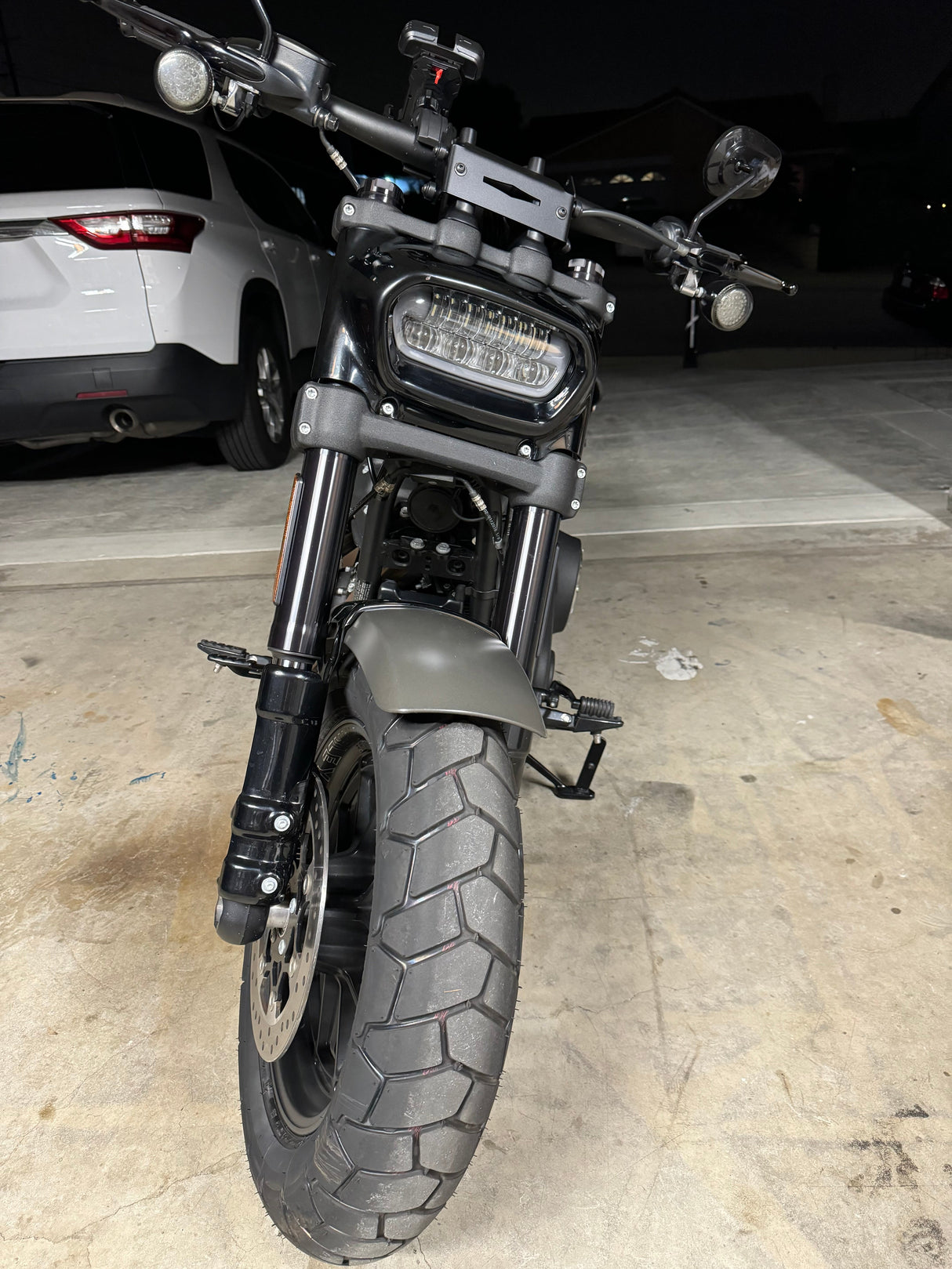 Eagle Lights BRITE AF LED Headlight for 2008 - 2023 Harley-Davidson® Fat Bob Models