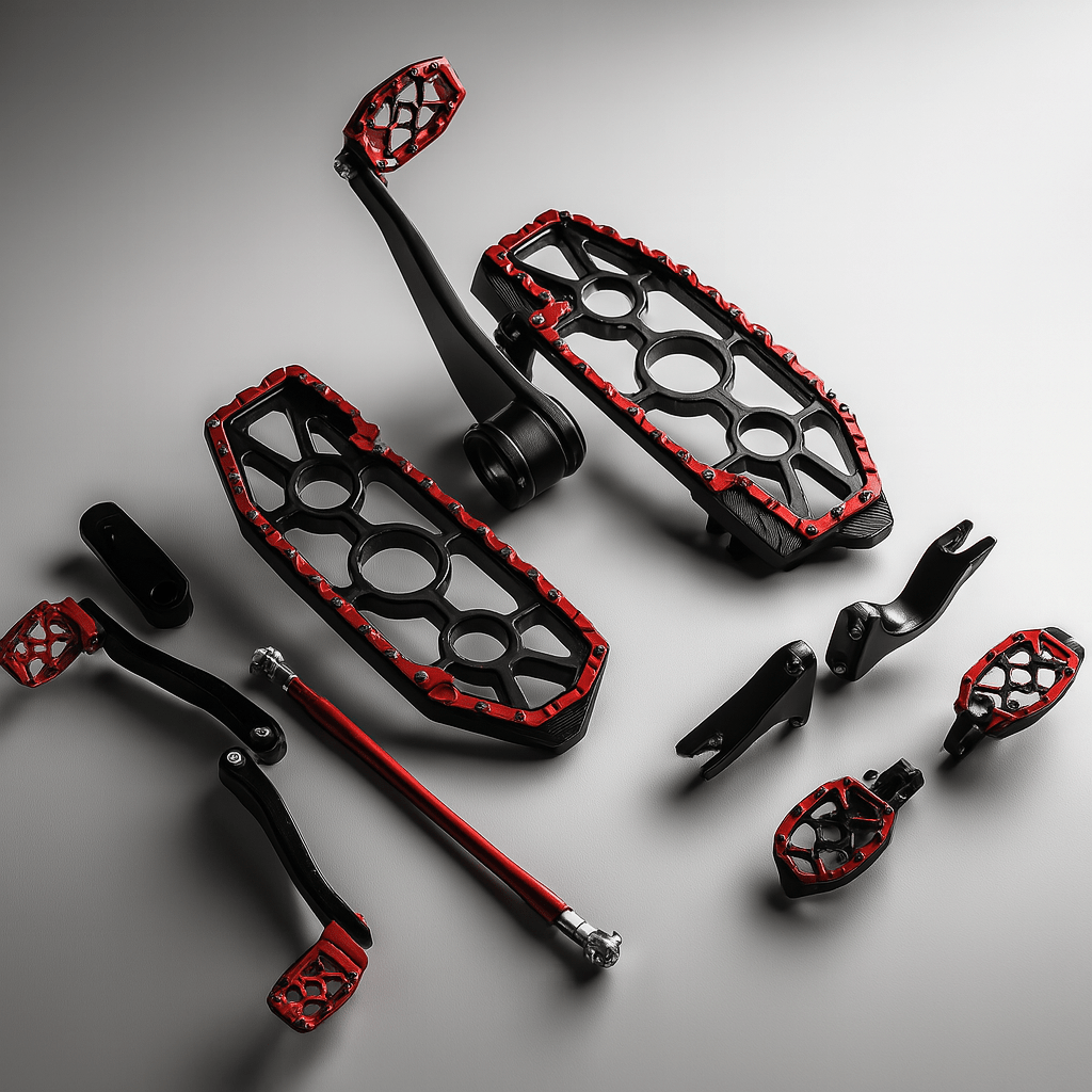 Eagle Lights REDLINE MX Floorboard and Pedal Kit for 2014 - 2025 Harley-Davidson® Touring Models