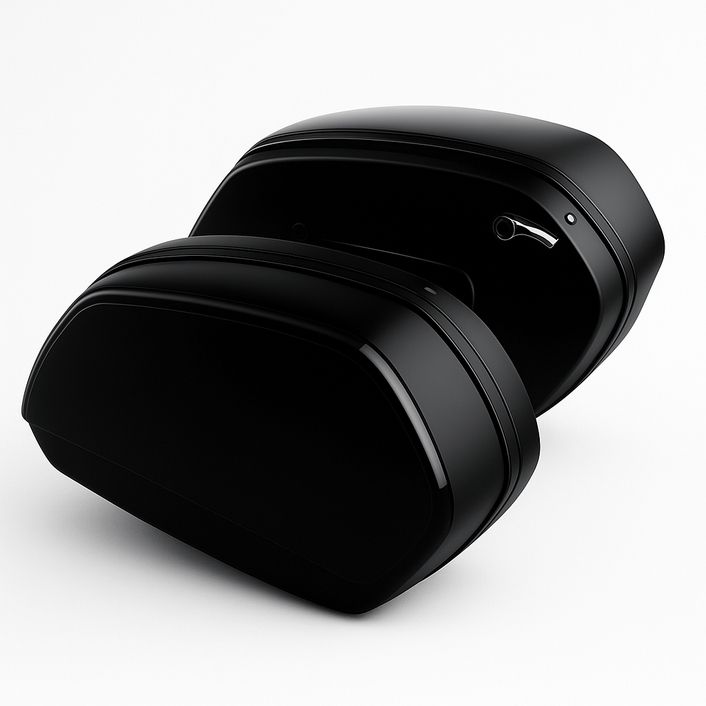 Eagle Lights Midnight Edition Saddlebags for 2022 - 2025 Street Bob - Bolt On Installation