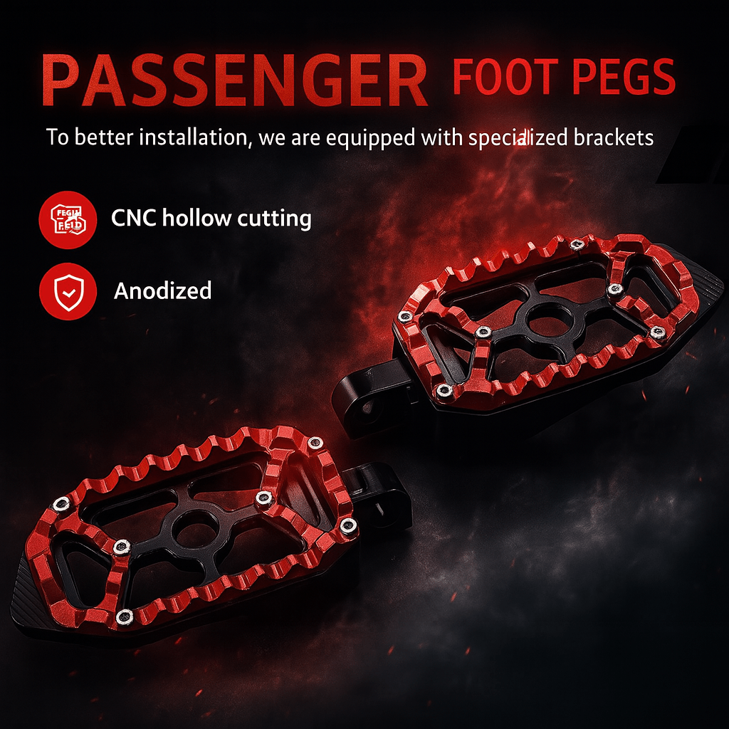 Eagle Lights REDLINE MX Floorboards for 2014 - 2025 Harley-Davidson® Touring Models