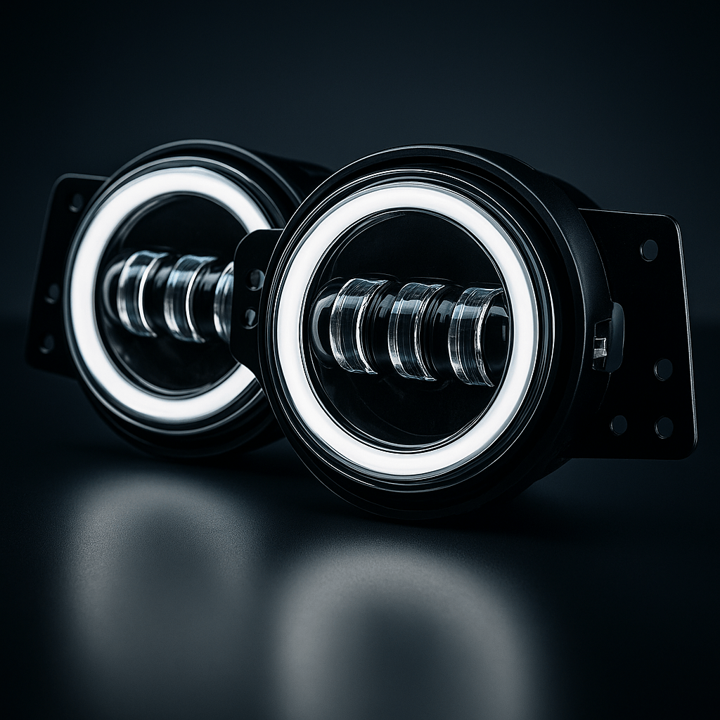 Eagle Lights LED Fog Lights with Turn Signals Kit for 2018 - Current Jeep Wrangler JL