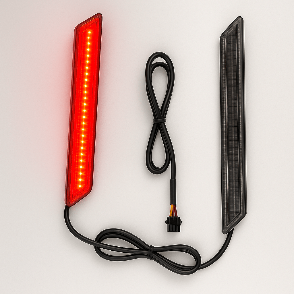 Eagle Lights LUMEN LATCH Saddlebag Latch Reflector LED Turn Signals and Running Lights