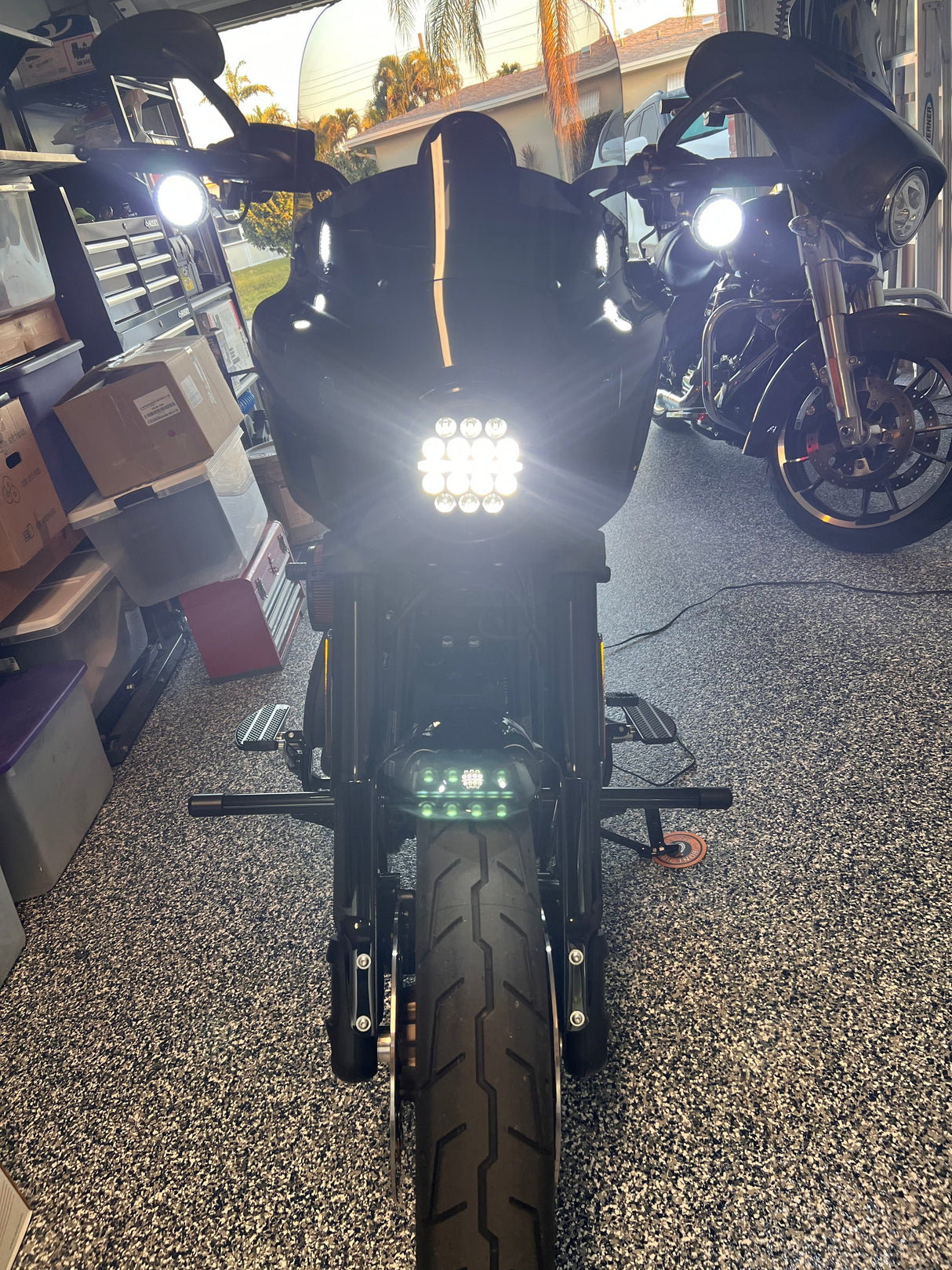 Eagle Lights 5 3/4" LED Headlight Kit for 2018 and Newer Harley-Davidson® Softail Low Rider S